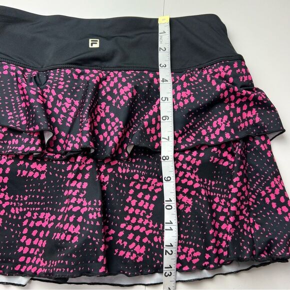 FILA Pink Layered Tennis Skirt Skort Size Small Pickleball Tennis Running - Picture 6 of 12